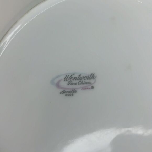 Wentworth Fine China Japan Gold Trim 9 1/4 In Serving Bowl 2 1/4 In Tall 8905 - Picture 4 of 7